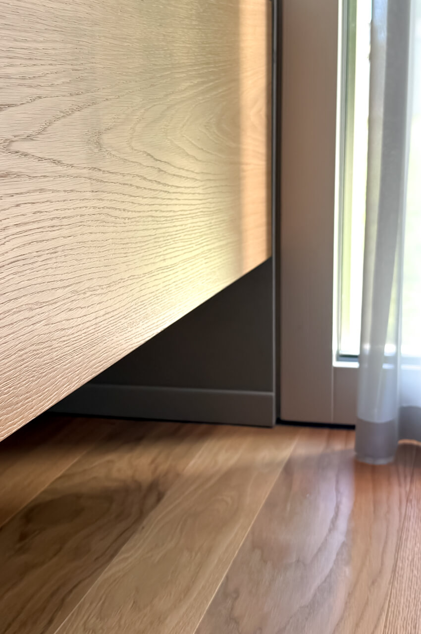 Wooden furniture treated with water-based antibacterial finish