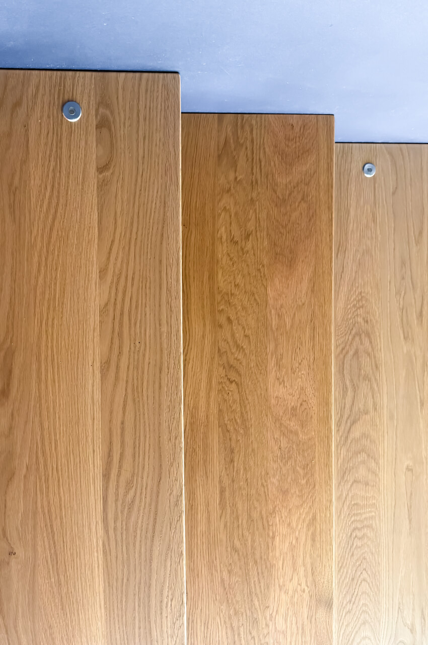 Wooden stairs finished with Eureka Colour coatings